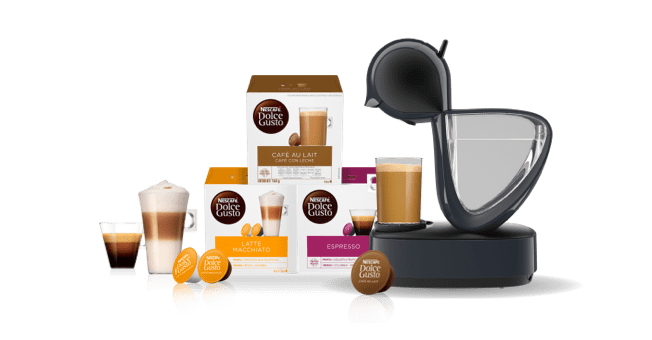 Výhodné sety s kapsulovými kávovarmi | NESCAFÉ® Dolce Gusto® header image