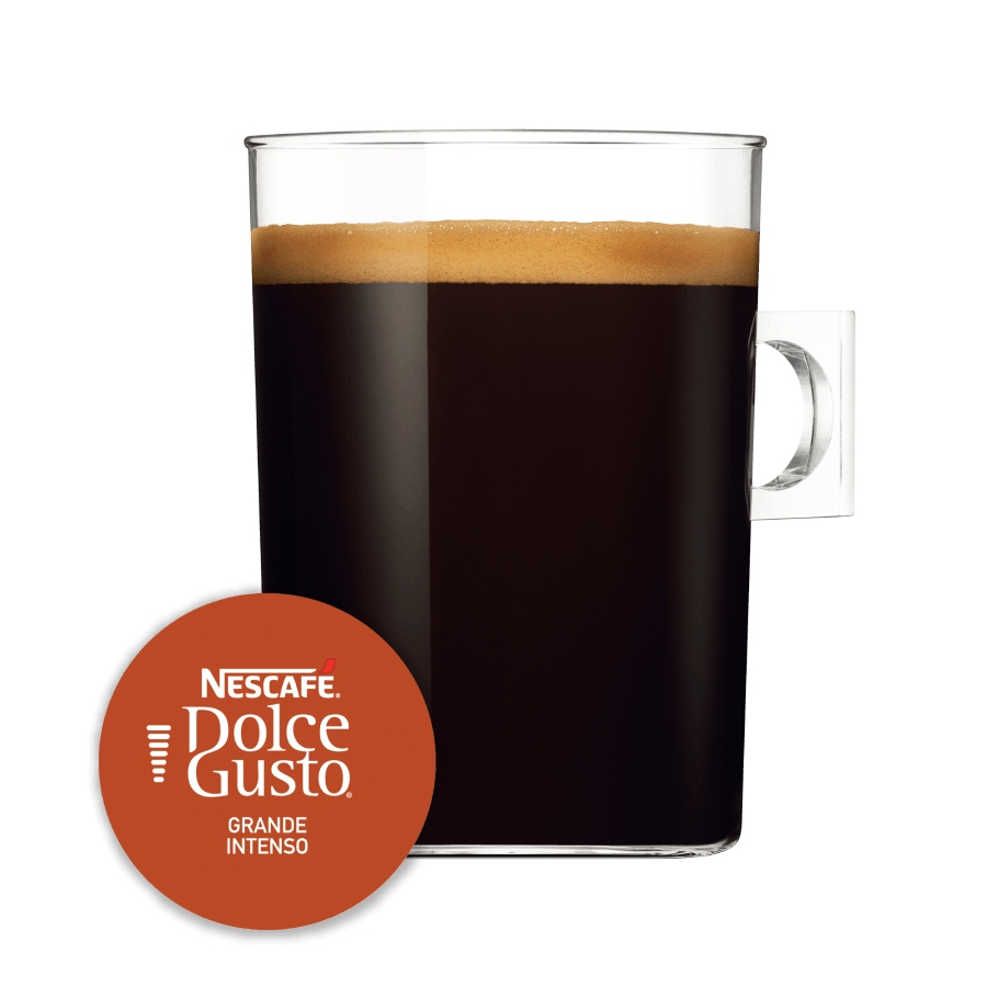 Grande Intenso NESCAFÉ® Dolce Gusto® kapsule a šálka