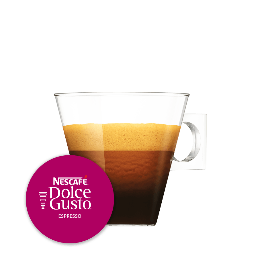 ESPRESSO NESCAFÉ® Dolce Gusto® kapsule a šálka