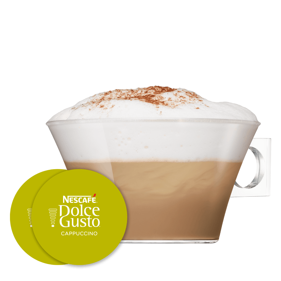 CAPPUCCINO NESCAFÉ® Dolce Gusto® kapsule a šálka