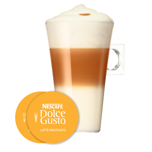 Latte Macchiato XL (30 KAPSÚL) NESCAFÉ® Dolce Gusto® kapsule a šálka