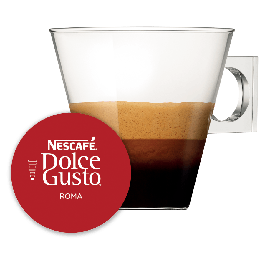 Espresso Roma NESCAFÉ® Dolce Gusto® kapsule a šálka